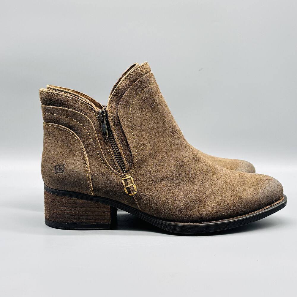 Born Tan Ankle Boots